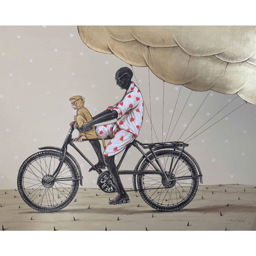 Man with a Golden Cloud