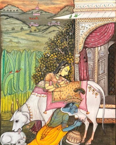 Krishangarh Radha Krishan Love scene (Copy)
