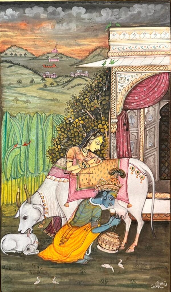 Krishangarh Radha Krishan Love scene (Copy)